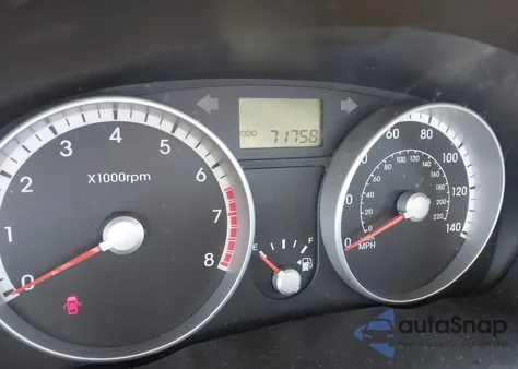 2009 Hyundai Accent Gls z USA, uszkodzony, nr VIN KMHCN46C29U311230